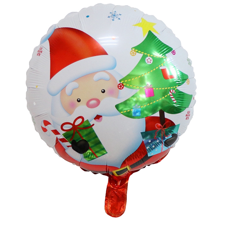 1 Bong Bóng 18 Inch Chủ Đề Giáng Sinh Trang Trí Tiệc