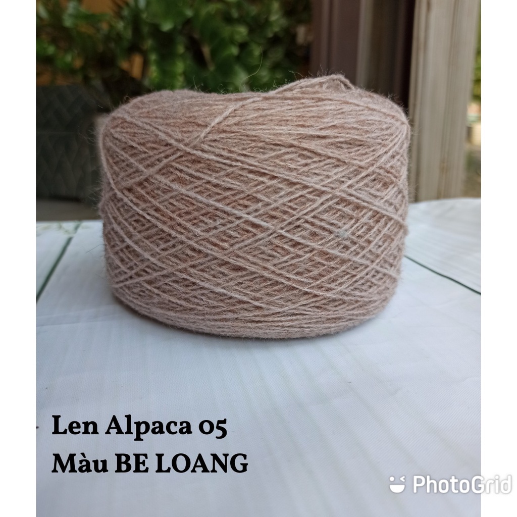 LEN ALPACA 100g siêu ấm siêu mềm