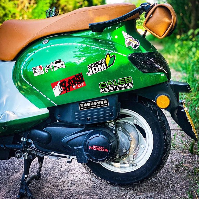 “Đừng chạm vào ô tô của tôi” Nhãn dán JDM Cảnh báo phản quang Decal ô tô Jdm “Không chạm” vào Ô tô đã sửa đổi Dán cho Honda