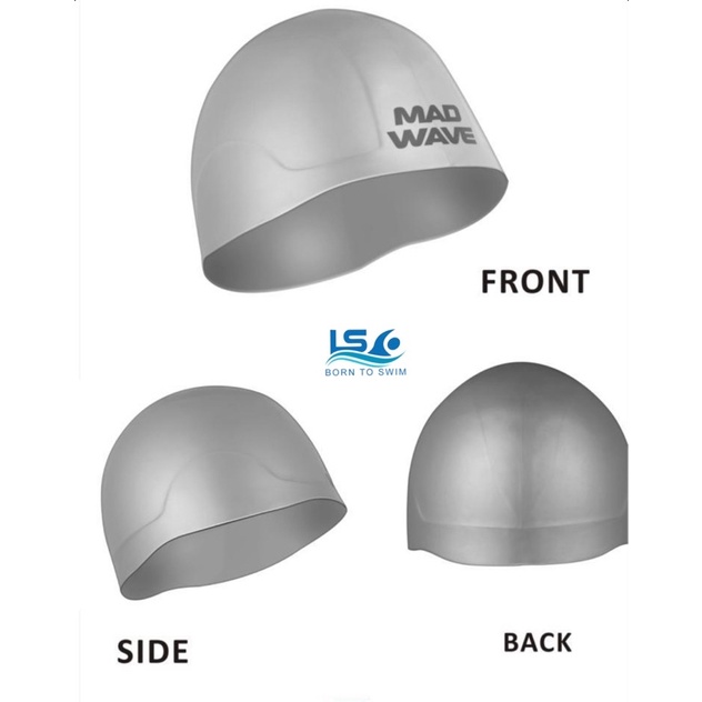 Mũ Bơi 3D MADWADE hàng chính hãng nam nữ