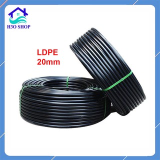 Ống LDPE 20 x 1.2mm nhựa nguyên sinh loại tốt - Ống dẫn nước hệ thống tưới tự động