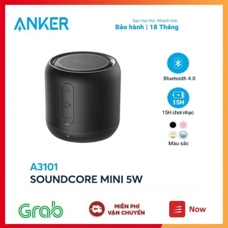 Loa bluetooth ANKER SoundCore Mini Stereo - A3101