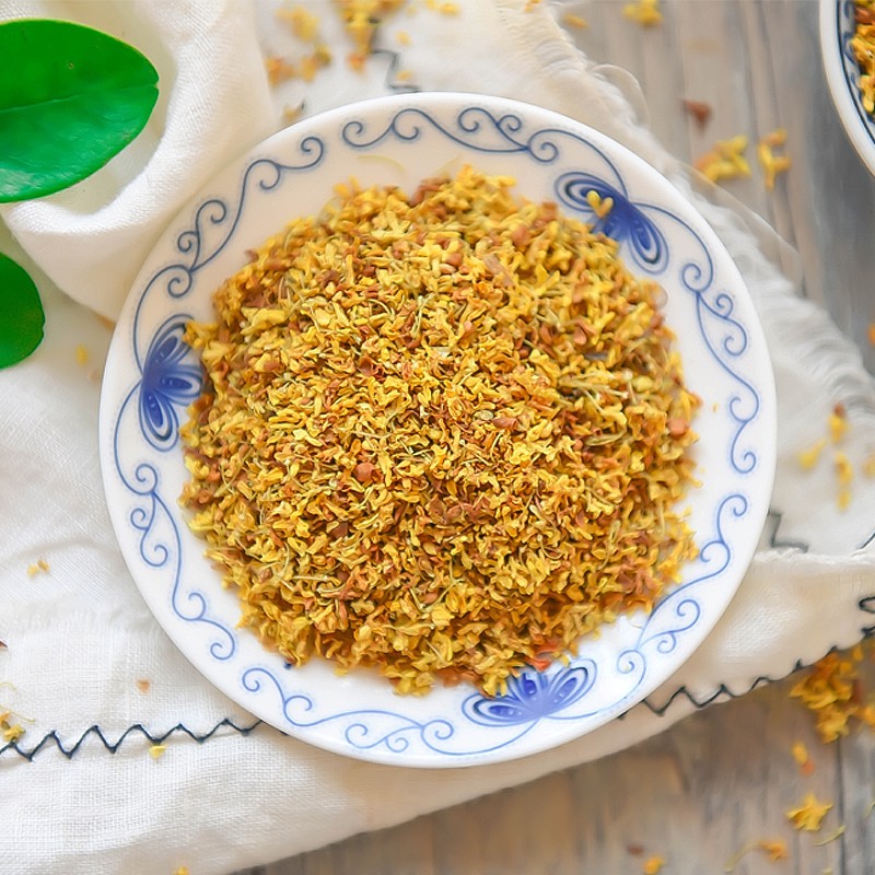 Quế hoa (Mộc hoa) sấy khô thượng hạng dòng hoa vàng đẹp