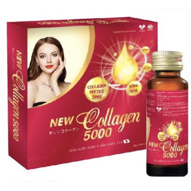 Nước uống colagen đẹp da chống lão hóa,tăng vòng 1