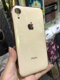 Ốp Iphone XR dẻo bóng viền xi