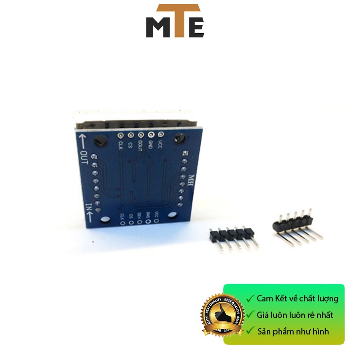 Module led matrix MAX7219 - Led ma trận 8x8 chip dán đã hàn sẵn chân