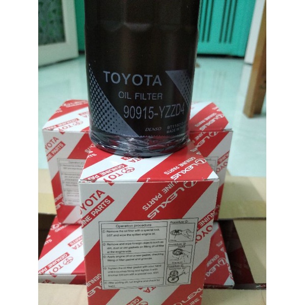 Lọc nhớt Toyota chính hãng 90915_YZZD4