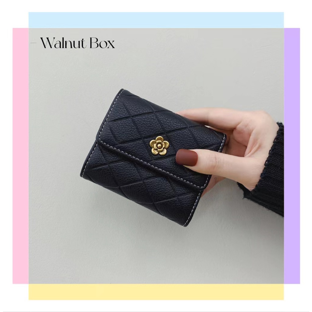 Ví Đựng Thẻ / Tiền Xu Đa Năng Kiểu Dáng Đơn Giản Dành Cho Nữ Giá Đỡ