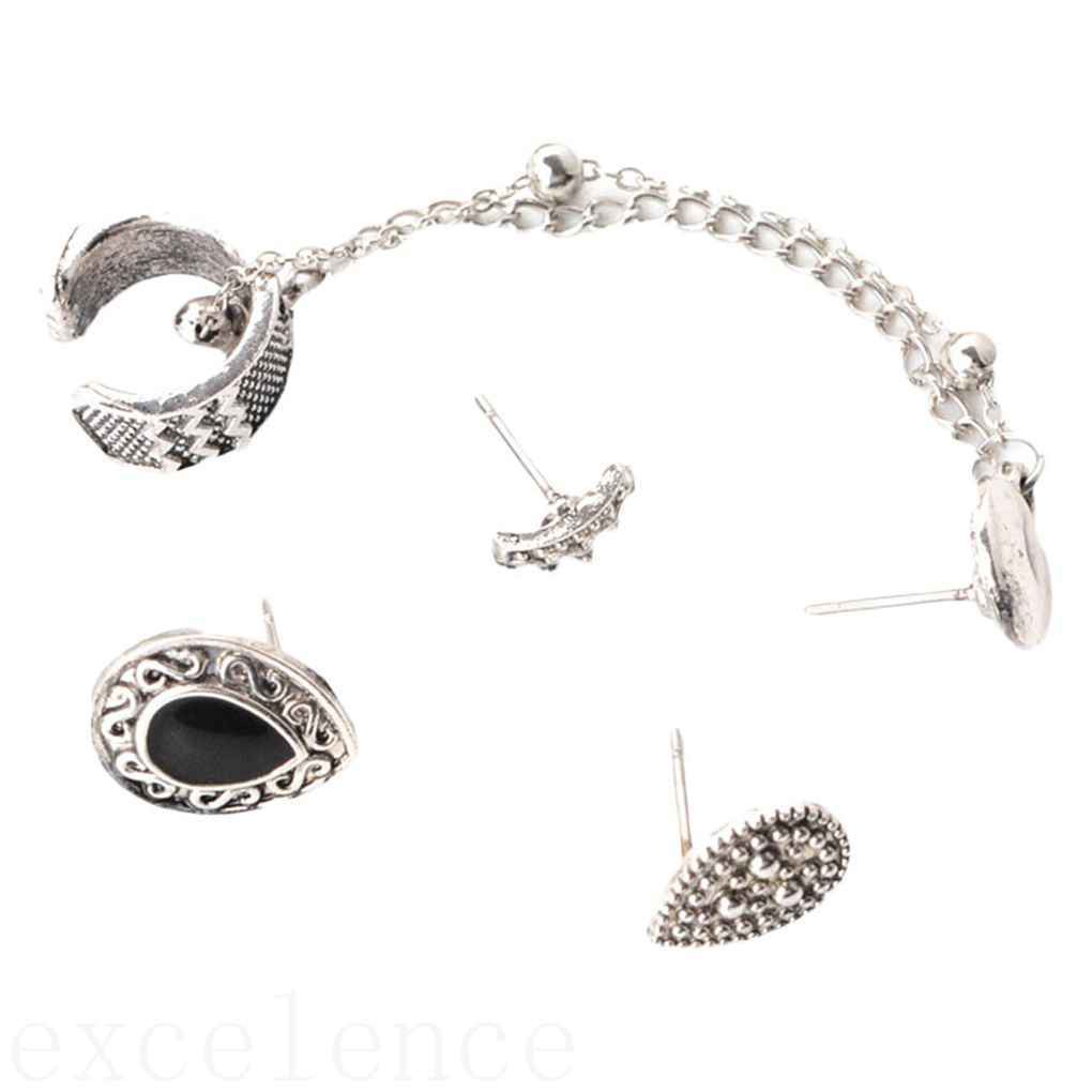 Set 4 Khuyên Tai Phong Cách Bohemian Cổ Điển Dành Cho Nữ