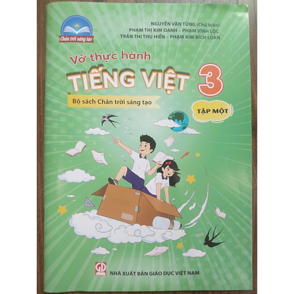 Sách - Vở thực hành Tiếng Việt 3 - Tập Một (Bộ sách Chân trời sáng tạo)