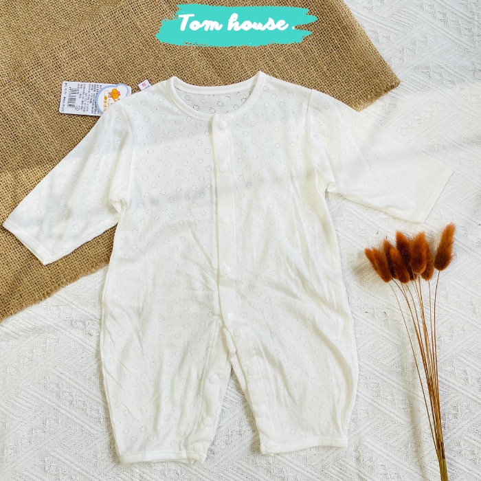 Sleepsuit Dài Tay Xuất Nhật Mỏng Mát Cho Bé Nằm Điều Hòa - Bảng 2 - Size 59 - 90 𝟏𝟒𝐁𝐃𝐃