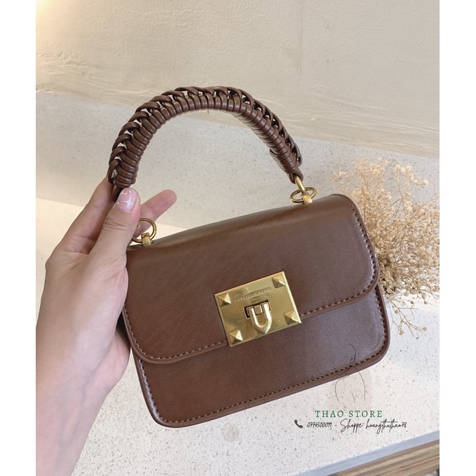 Túi chữ NNNN quai đan cực sang