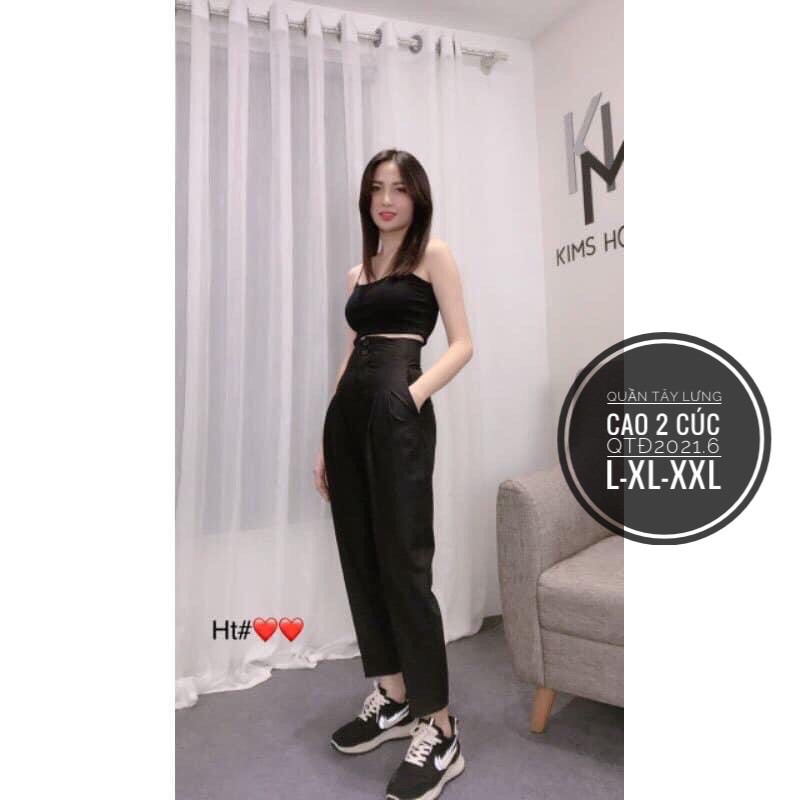 BAGGY TÂY BIGSIZE cạp 2 nút 55-&gt;90kg