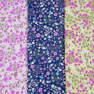 V260🌸 VẢI TWILL HOẠ TIẾT NHẬT BẢN MAY ĐỒ CHO DOLL, OBITSU, DIY, HANDMADE, QUILTING, DECOR, SCRUNCHIES....