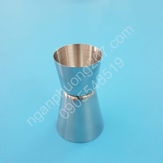 Jigger đong , Ly đong inox 2 đầu 15CC- 30CC
