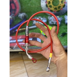 Dây dầu đầu ngắt bấm đầu đỏ đen cho các xe