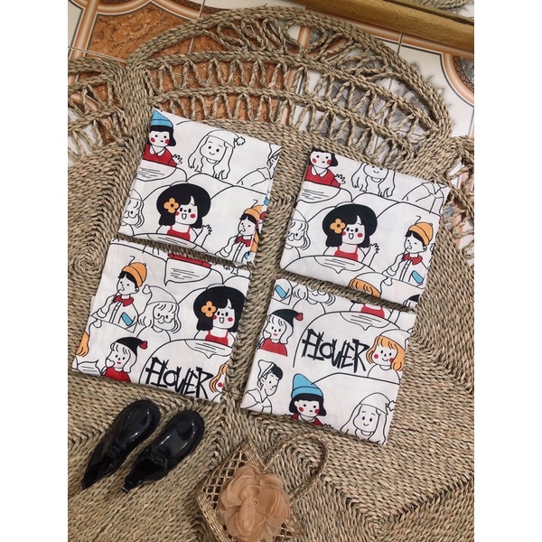 🥬XẢ HÀNG🥬ĐỒ BỘ NỮ DÀI TAY IN HÌNH CÔ GÁI🥬ĐỒ BỘ THU ĐÔNG NỮ DỄ THƯƠNG🥬 | BigBuy360 - bigbuy360.vn