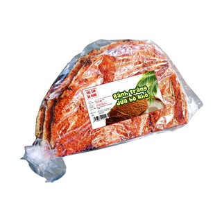 Bánh tráng dừa bò khô