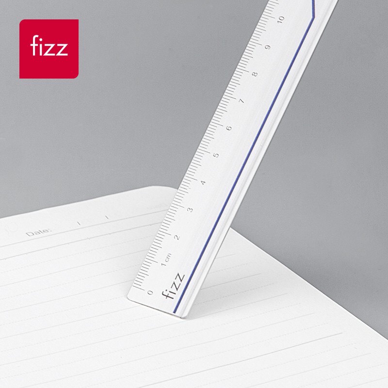 Thước Kẻ Nhôm Thẳng Dài 20cm Fizz Bền Đẹp, Guangbo FZ22705