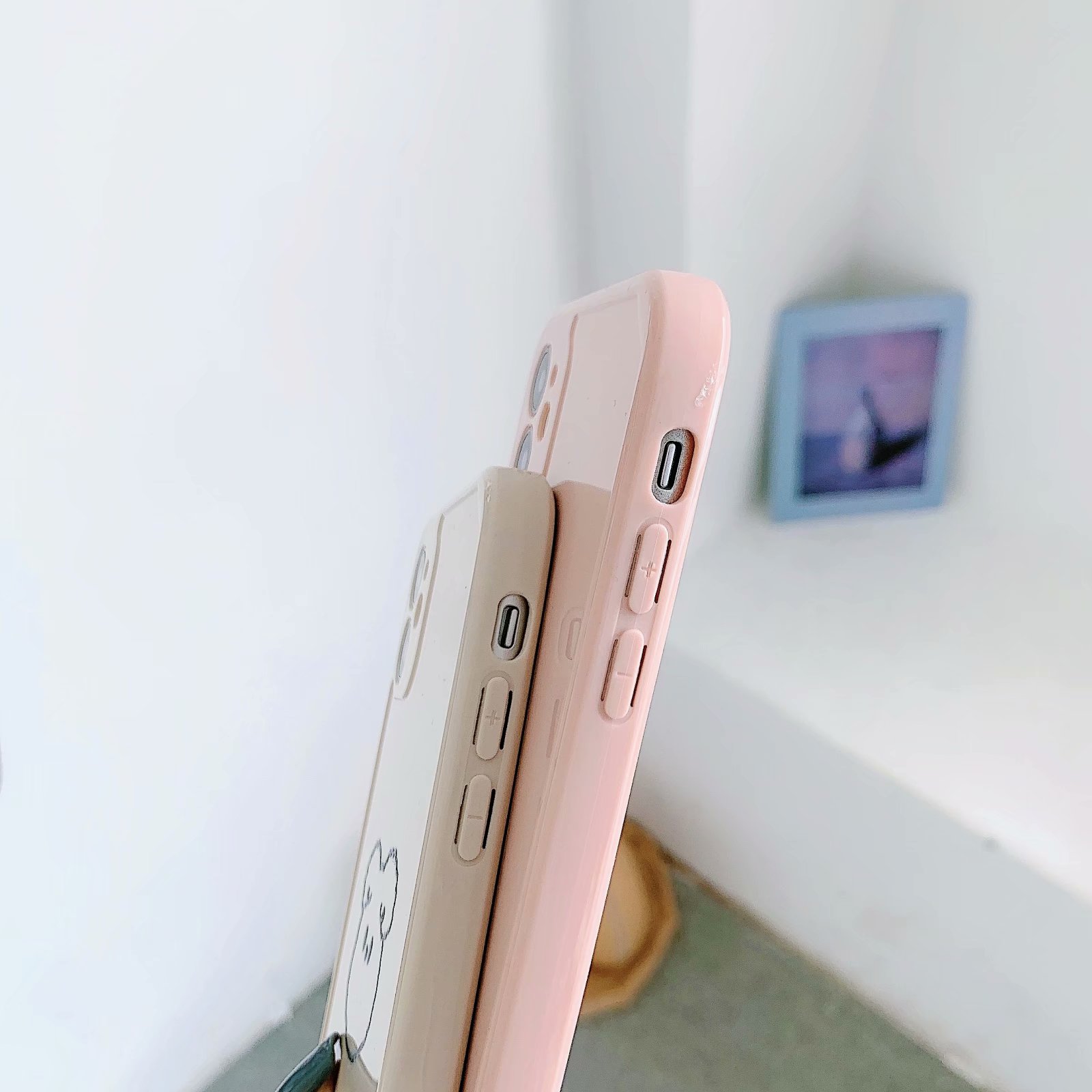 Ốp điện thoại tpu hoạ tiết mèo hoạt hình cho IPhone 11 pro Max X XS XR XSMAX 6 6s 7 8 Plus | BigBuy360 - bigbuy360.vn