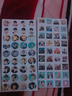 Lomocard BTS, postcard lẻ