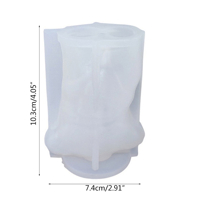 Khuôn Silicone Tạo Hình Làm Nến 3d Diy