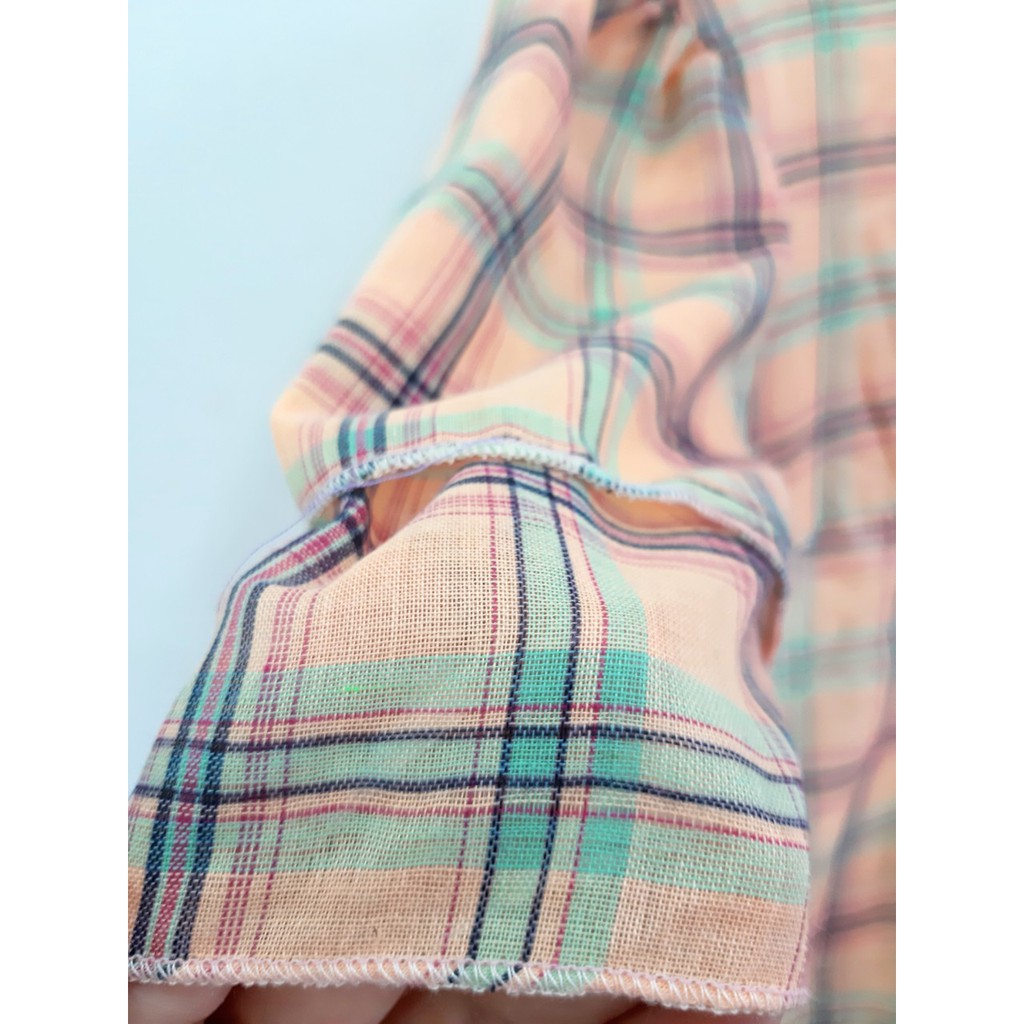 Đầm Babydoll Tầng Caro | BigBuy360 - bigbuy360.vn