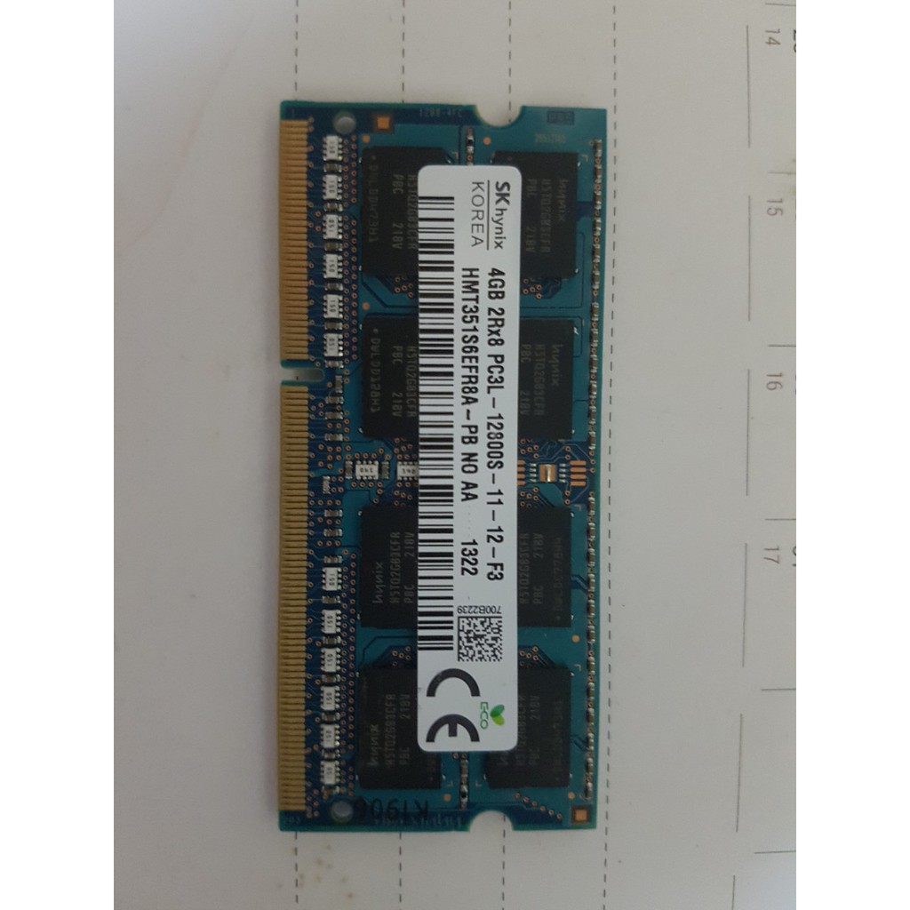 Ram Laptop DDR3L 2GB 4GB Bus 1600Mhz PC3L 12800s 1.35V Bảo Hành 3 năm