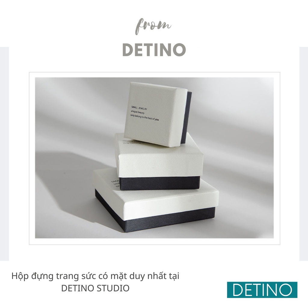 Hộp đựng trang sức dây chuyền phụ kiện vòng tay nhẫn khuyên tai đẹp thời trang sang trọng Hot và mới nhất 2023 DETINO