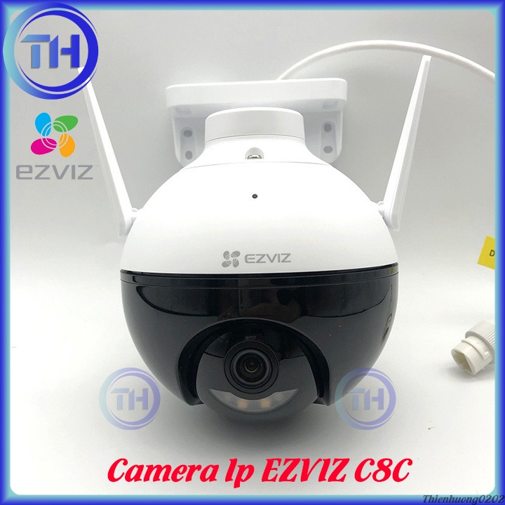 Camera Ip EZVIZ C8C hồng ngoại không dây Full HD 2.0 , camera xoay Wifi, có màu ban đêm ( Bản Quốc Tế Có Tiếng Việt )