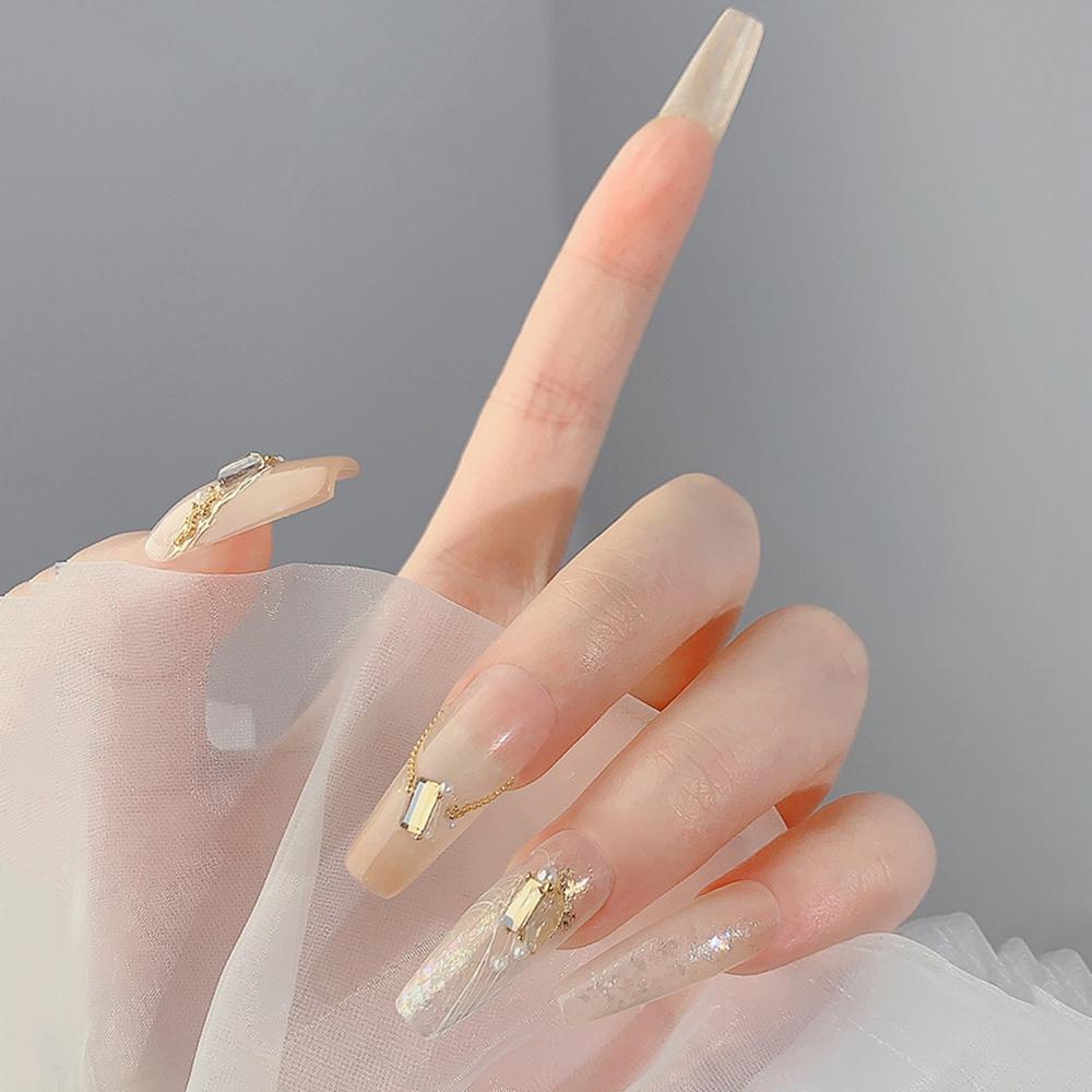 OCEANMAP Phụ Kiện Đá 3D Tự Trang Trí Móng Tay Xinh Xắn