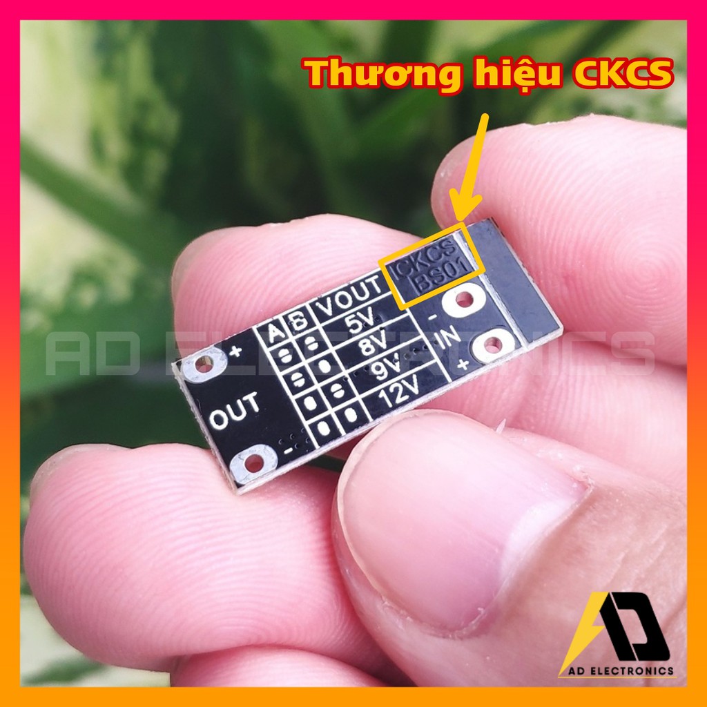 [CKCS] Mạch tăng áp mini DC - DC 3V/3.7V/4.2V sang 5V - 12V Chất Lượng Cao Tuỳ Chọn