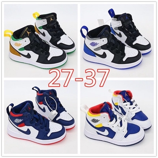 * Sẵn Sàng Stock * Jordan Velvet Ren Up Giày Trẻ Em Giày Cho Bé Giày Trẻ Em Hộp EUR: 27-37