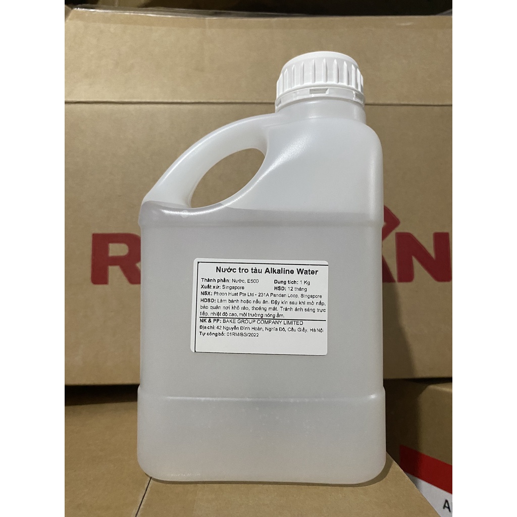 Nước Tro Tàu Redman Can 1kg - Hàng Singapore
