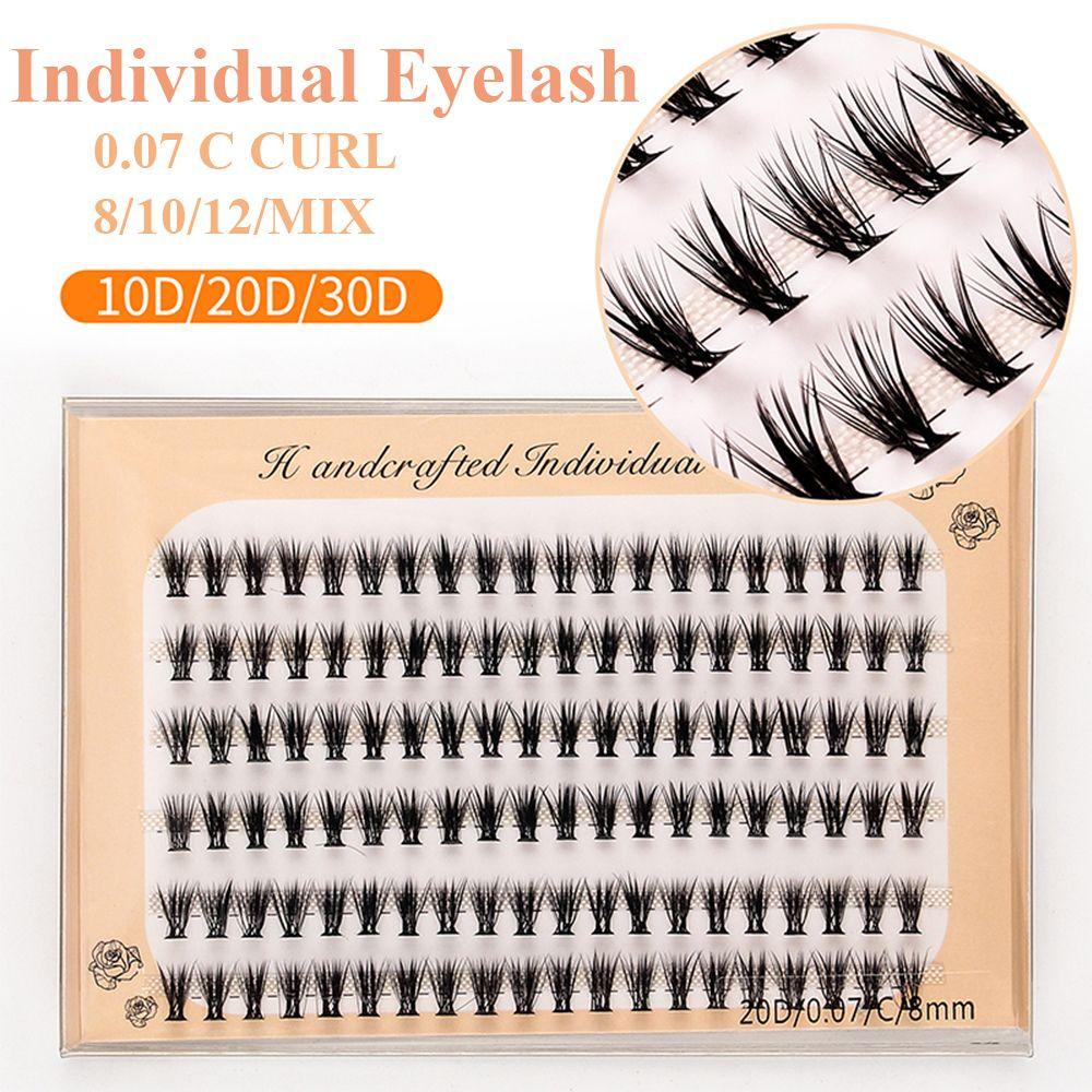 Hộp Lông Mi Giả 8 / 10 / 12mm Mềm Mại Tự Nhiên