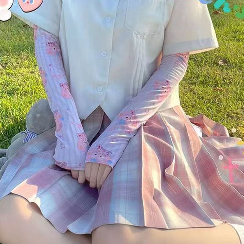 Găng Tay Chống Nắng Chống Tia Cực Tím Phong Cách Lolita Thời Trang Mùa Hè Mới Cho Nữ