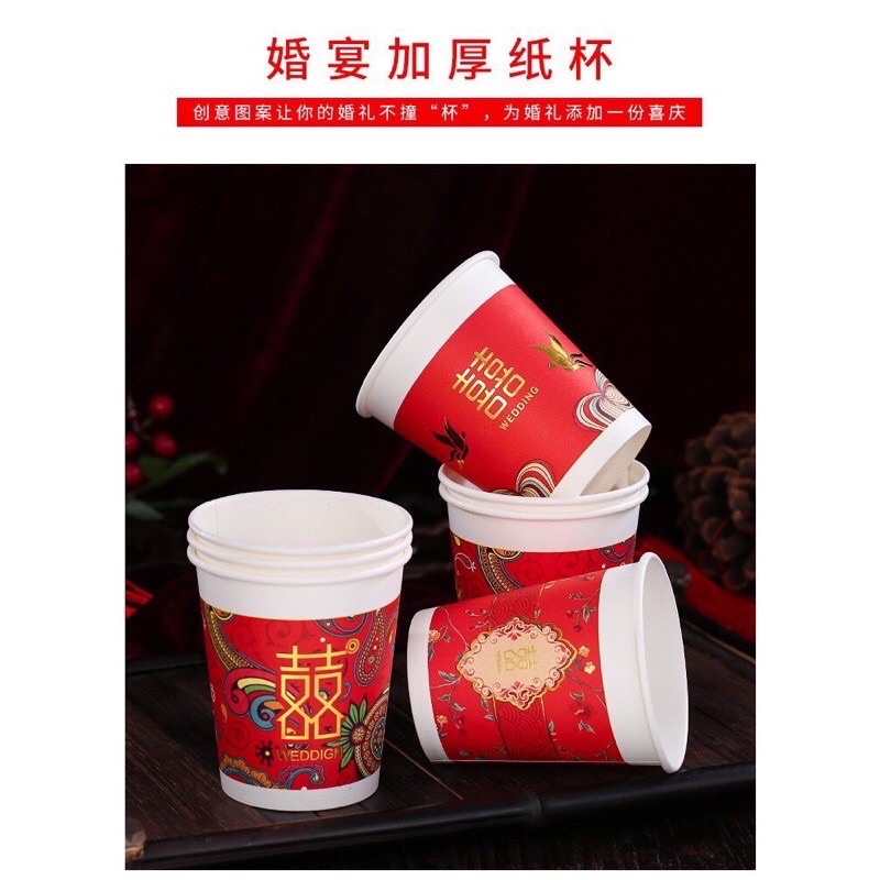 Ly giấy dùng trong đám cưới