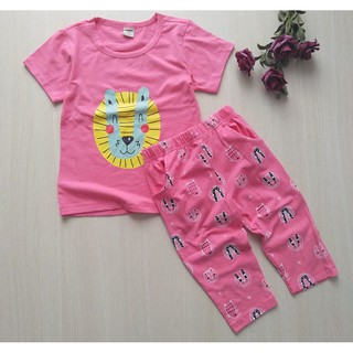 Bộ quần lửng bé gái size 20-40kg