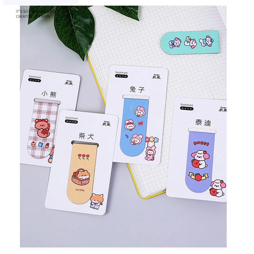 Kẹp Giấy Đánh Dấu Trang Sách Họa Tiết Hoạt Hình Dành Cho Học Sinh