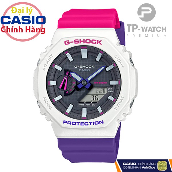 Đồng hồ Unisex Casio G-Shock GA-2100THB-7ADR chính hãng | G-Shock GA-2100THB-7A Carbon Core