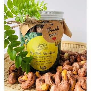 250g hạt điều rang muối vỏ lụa đặc sản Bình Phước (RedSunNut)