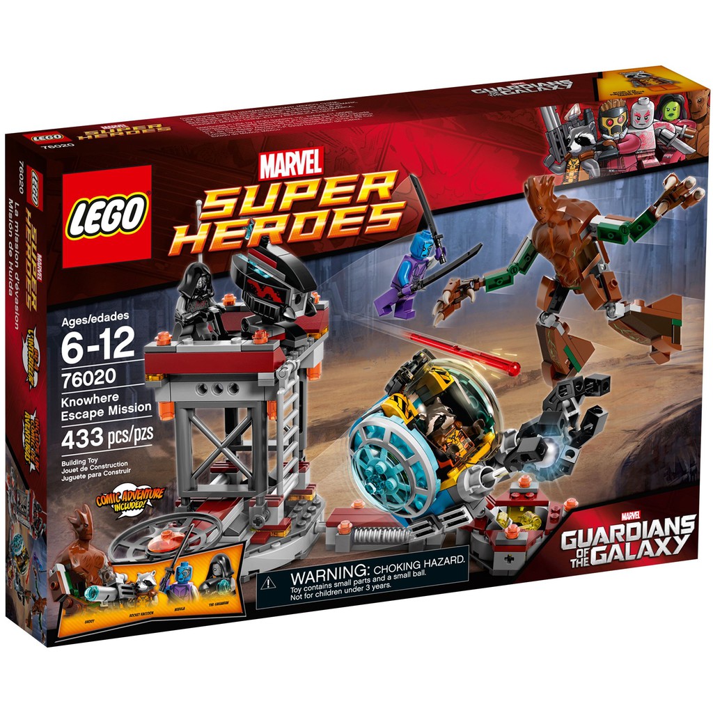 LEGO 76020 Super Heroes - Nhiệm Vụ Trốn Thoát