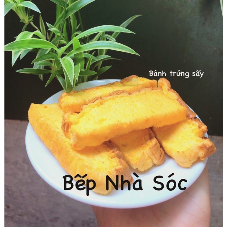 Bánh trứng sấy ăn kiêng