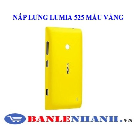 [HÀNG SIÊU CHẤT,GIÁ SẬP SÀN] NẮP LƯNG LUMIA 525 MÀU VÀNG