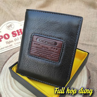 ví nam cefiro cao cấp da bò thật 100%
