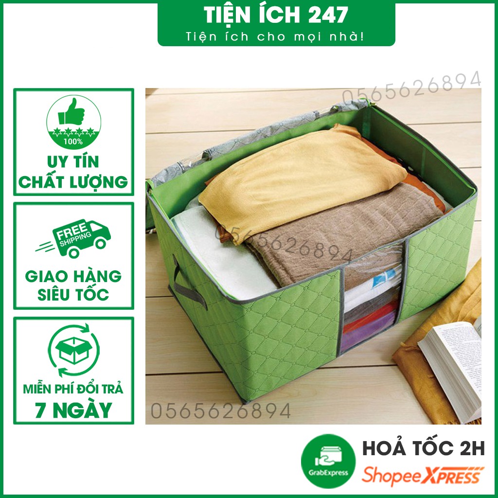 Túi đựng chăn màn quần áo tiện dụng