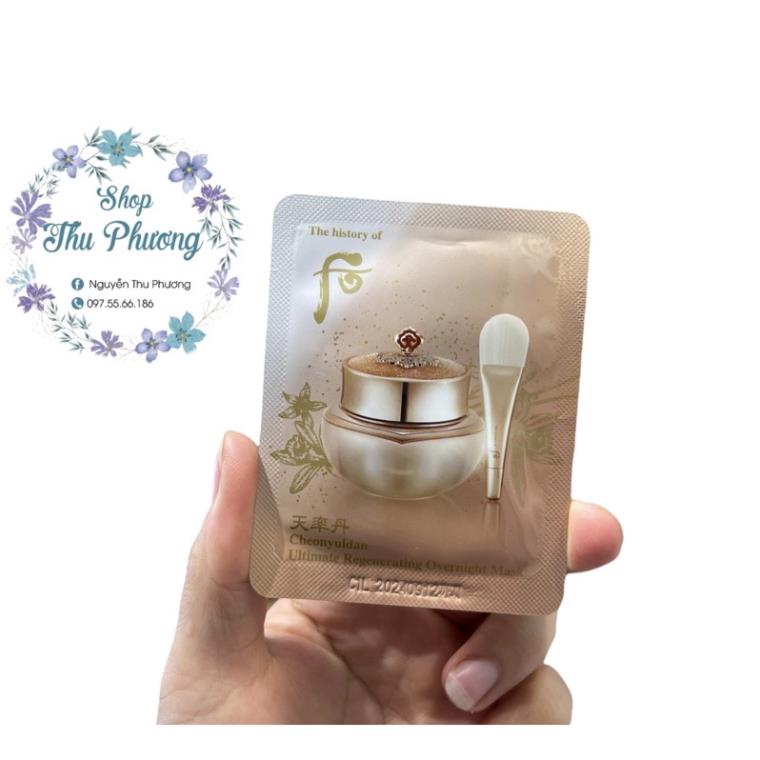 Gói Mặt nạ ngủ tái sinh da whoo 3ml