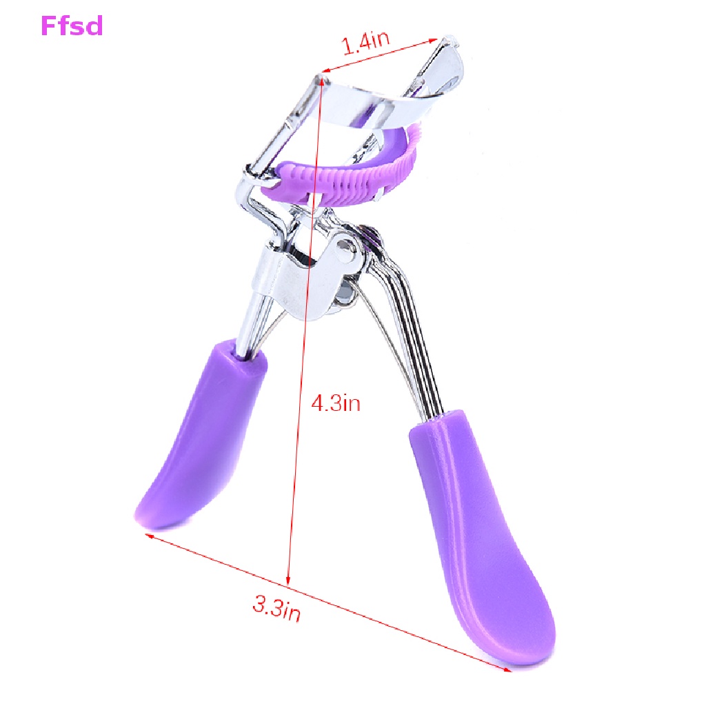 {Ffsd} Dụng Cụ Bấm Cong Mi Kèm Lược Chải Lông Mi Nhiều Màu Sắc * Bán Chạy