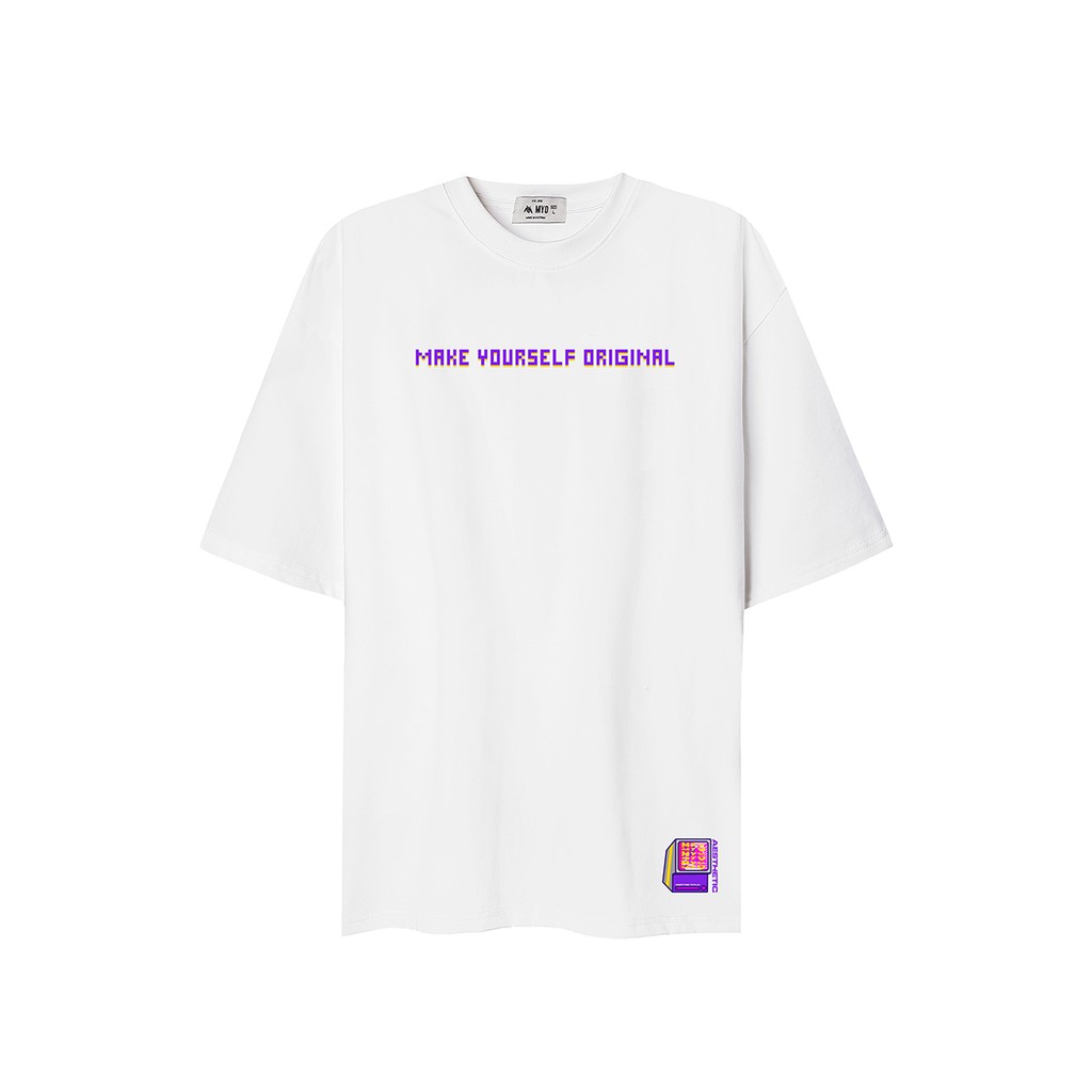 Áo Phông Rộng Nam MYO Vải Cotton In Hình Game Aesthetic