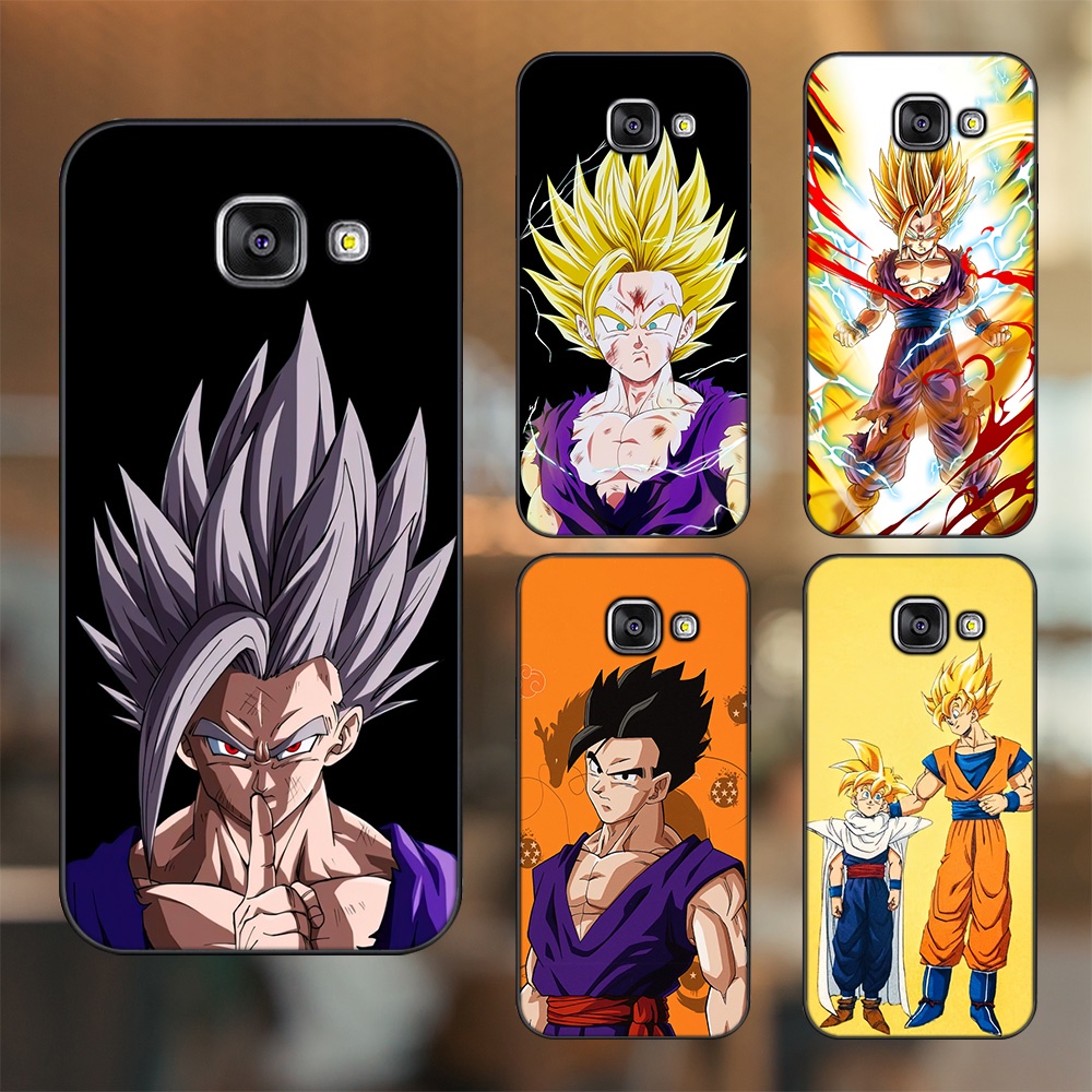 Ốp lưng Samsung A3 2016, A5 2016, A7 2016 viền đen in hình Gohan Dragon Ball